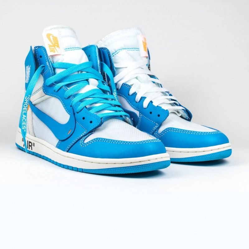 jordan x off white blue